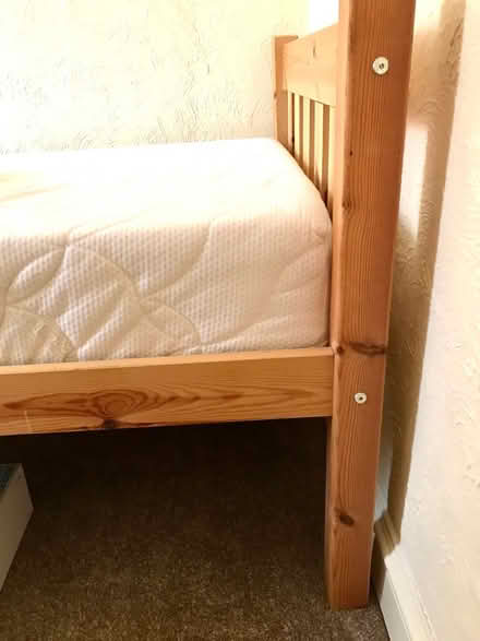 Photo of free Single bed: mattress plus frame (Gosport PO12) #4