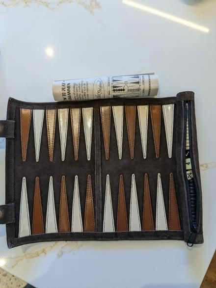 Photo of free Travel backgammon set (SE21) #1