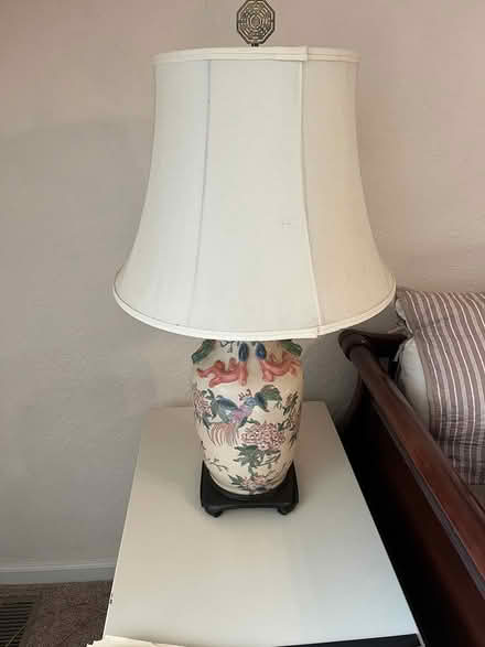 Photo of free 2 table lamps with shades (Roswell) #1