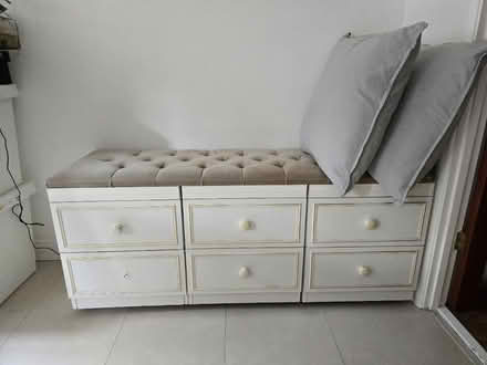Photo of free Wooden sitting storage (Flitwick) #1