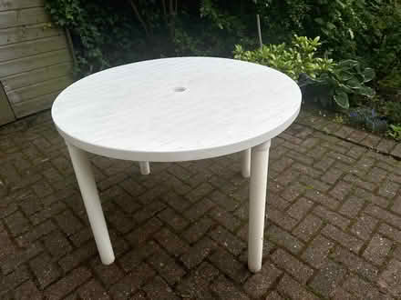 Photo of free Round garden table (Finchley, N12) #1