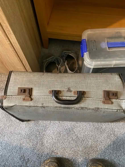 Photo of free Vintage suitcase (Cromford) #1