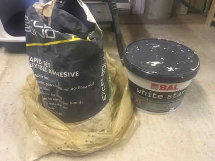 Photo of free Tile adhesive (GL6 Whiteshill) #1