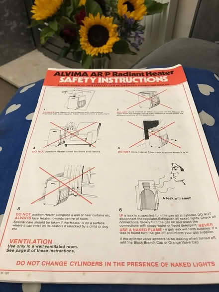 Photo of free Gas Heater and Calor Gas bottle (Welling, DA16) #2