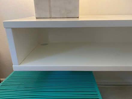 Photo of free Wall mounted white shelf from CB2 (San Leandro) #3