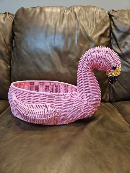 Photo of free Flamingo Basket (River Plaza) #1