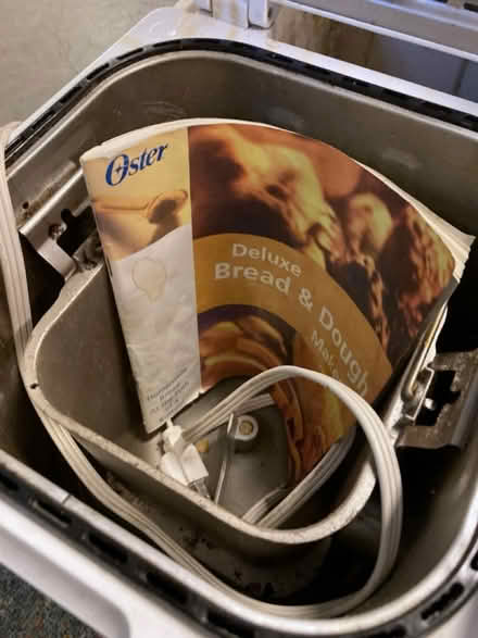 Photo of free Oster Bread Machine & instructions (Brunswick/Glenwood Basin) #3