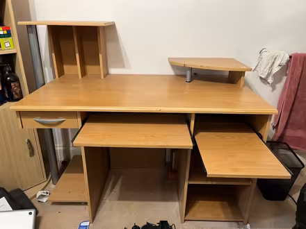 Photo of free Wooden Desk (Loosely Row, Princes Ris) #2