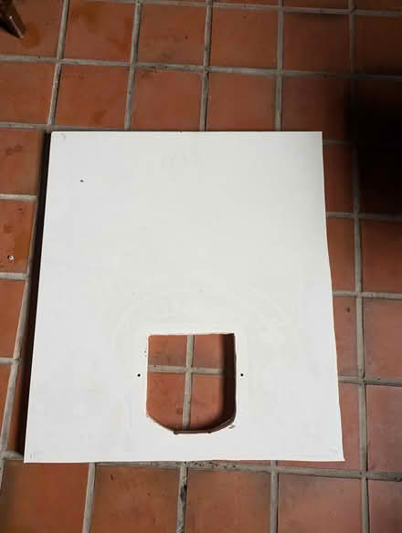 Photo of free UPVC Panel Cut for cat flap (Rawmarsh, S62) #2
