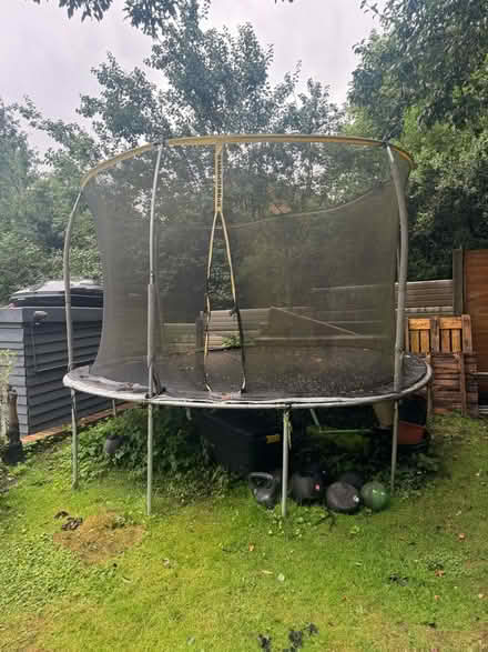 Photo of free 12ft trampoline already dismantled (Anerley SE20) #1