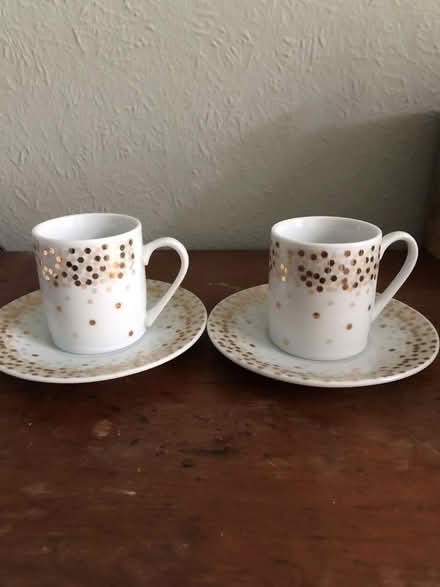 Photo of free Espresso cups and saucers (Stirling FK8) #1
