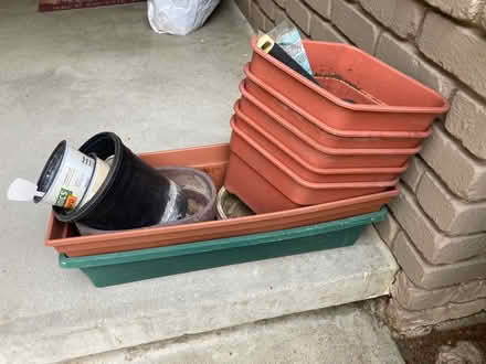 Photo of free Gardening planters and tools (Willow Glen) #1