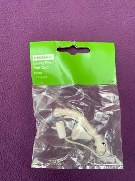 Photo of free Ceiling switch pull cord (Kings Heath B14) #1