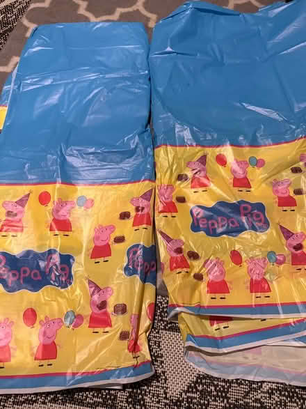 Photo of free Pepa Pig Party Table Cloths (2) (Reston\Herndon) #1
