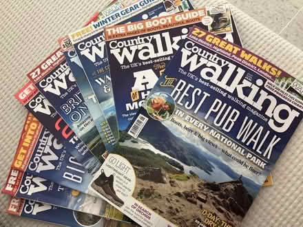 Photo of free 9 “Country walking” magazines (Stepney E1) #1