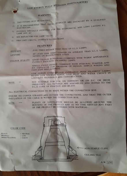 Photo of free Two ceiling lights new (Cabinteely Co Dublin) #2