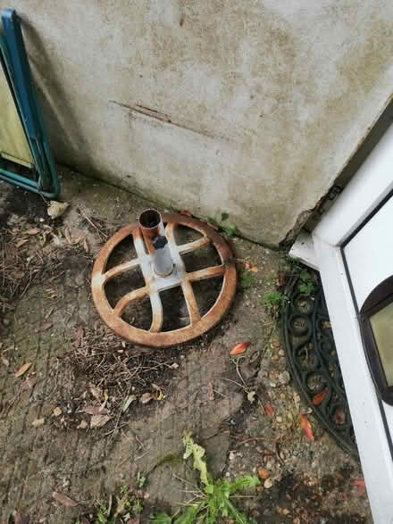 Photo of free Garden brolly stand (St Helens TN34) #1