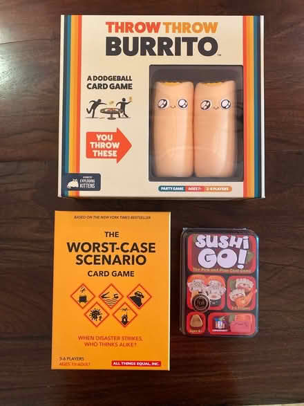 Photo of free 1 unopened game + 2 like new games (Cabin John near Bethesda) #1