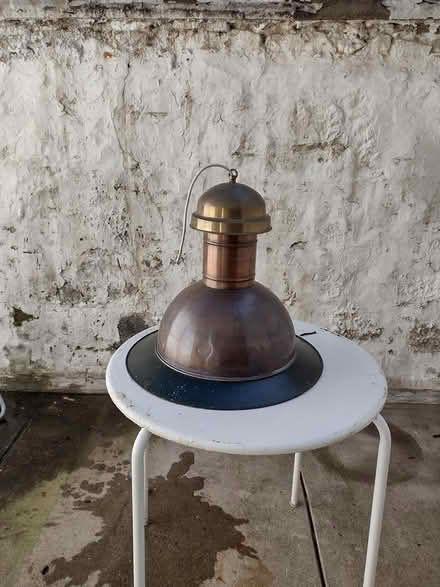 Photo of free Large metal pendant lamp shade (Newhaven Edinburgh EH5) #2