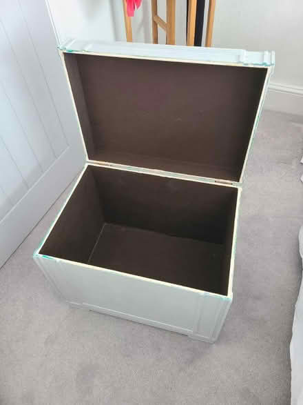 Photo of free 2 identical wooden storage boxes (West Kirby CH48) #1