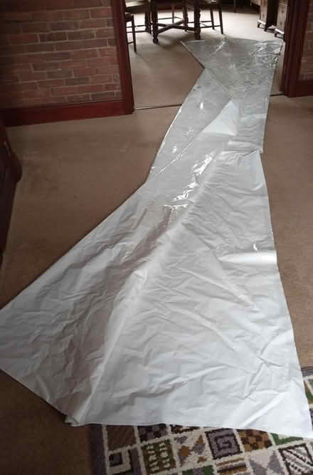 Photo of free Very large, white, polythene sheet 6m x 3m (Titchfield PO14) #1