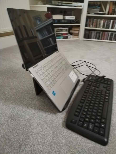 Photo of free Laptop riser & USB keyboard (TN36) #2