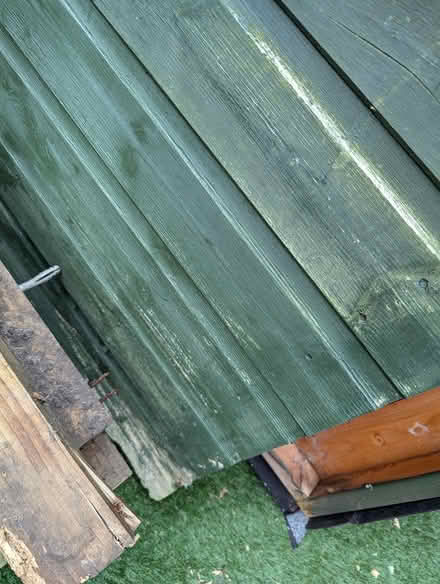 Photo of free 8x6 wooden shed (Mytchett GU16) #1