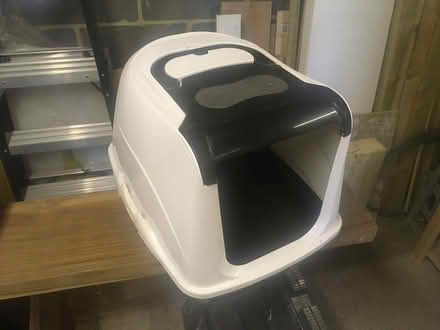Photo of free Covered cat litter tray (GL6 Whiteshill) #1
