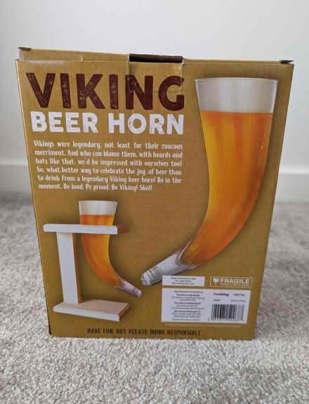 Photo of free Viking beer horn (Feering) #2