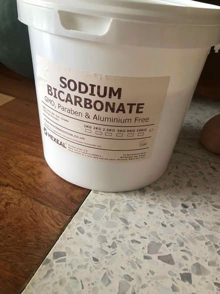 Photo of free Tub of opened Sodium Bicarbonate (Crystal Palace SE19) #1