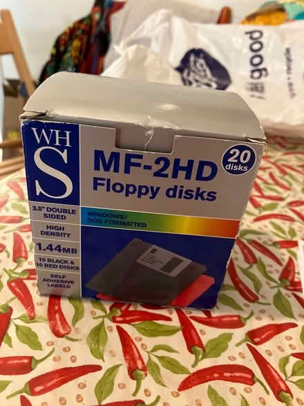 Photo of free Box unused floppy discs Oval SW9 (SW9 Oval) #1