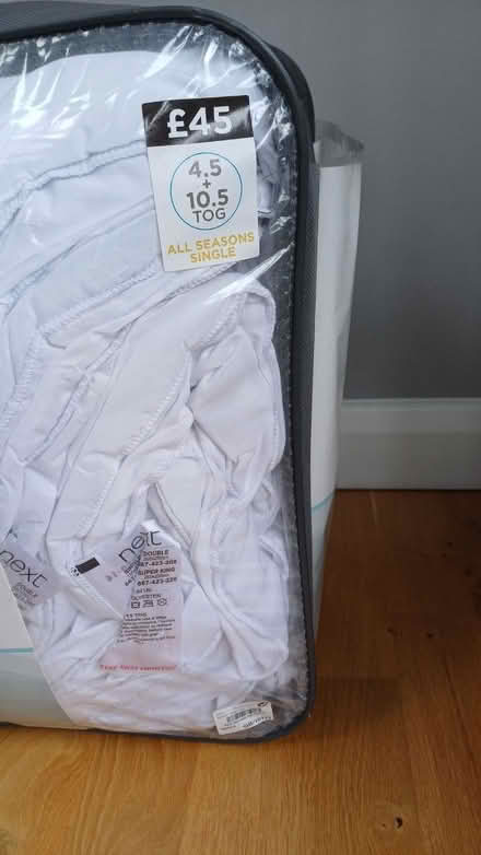 Photo of free Single Duvet (Summer/Winter) plus Covers from Next (Redford EH13) #2