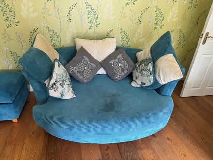 Photo of free Sofa, Cuddler and Footstall (BR6) #2