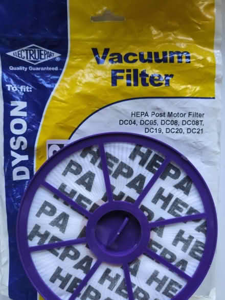 Photo of free Dyson filter (Brentwood CM14) #1