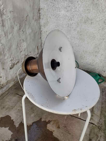 Photo of free Large metal pendant lamp shade (Newhaven Edinburgh EH5) #1