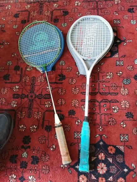 Photo of free Badminton and squash rackets (Newick BN8) #1