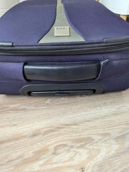 Photo of free TRIPP navy suitcase (Feering) #3