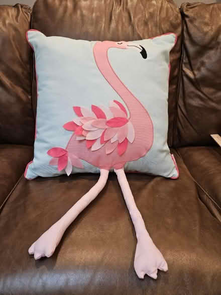 Photo of free Flamingo Pillow (River Plaza) #1