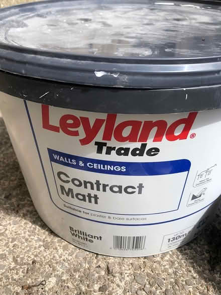 Photo of free Leyland White Matt Paint (BA2) #1