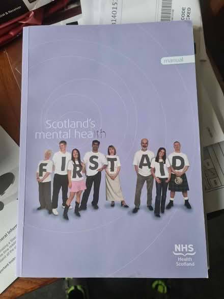 Photo of free Mental health first aid book (Inch Park EH16) #1