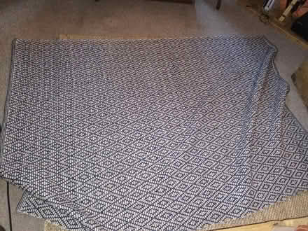 Photo of free Geometric pattern rug (Harborne B17) #1