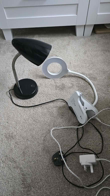 Photo of free 2 table lamps (Aston S26) #1