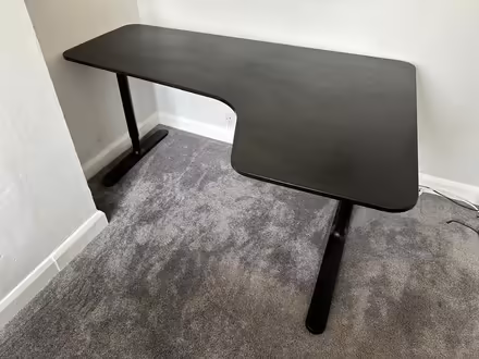 Photo of free Black ikea desk (Coventry CV6) #4