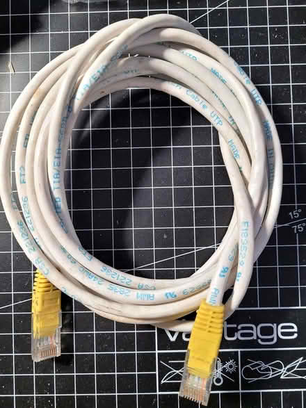 Photo of free 3 metre long Cat 5 computer cable (Stoke St Milborough) #1