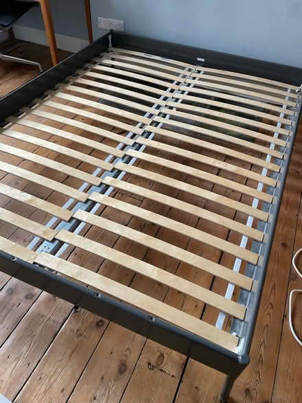 Photo of free King size bed frame (Portobello, Edinburgh, EH15) #1