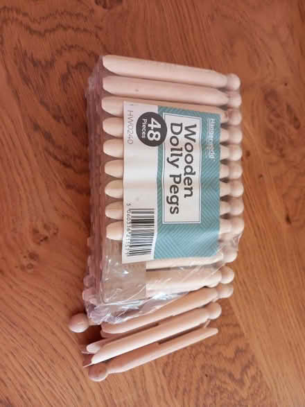 Photo of free Wooden dolly pegs (Welwyn, Oaklands. AL6) #1
