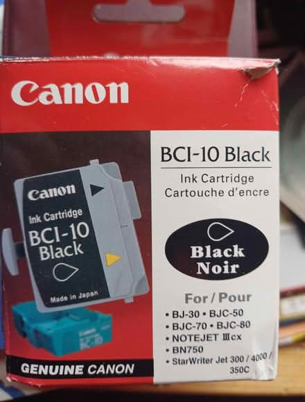 Photo of free Canon printer ink (Sandymount, Dublin 4) #1