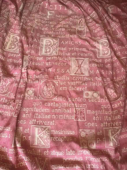 Photo of free single lined curtain (Craigie DD4) #1