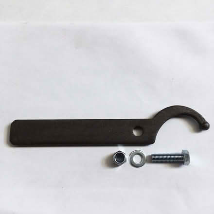 Photo of Wrought Iron Gate Handle and Catch. (Stiffkey NR23) #1