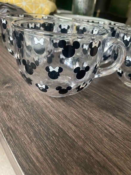 Photo of free Four glass Mickey Mouse mugs (Garston WD25) #2